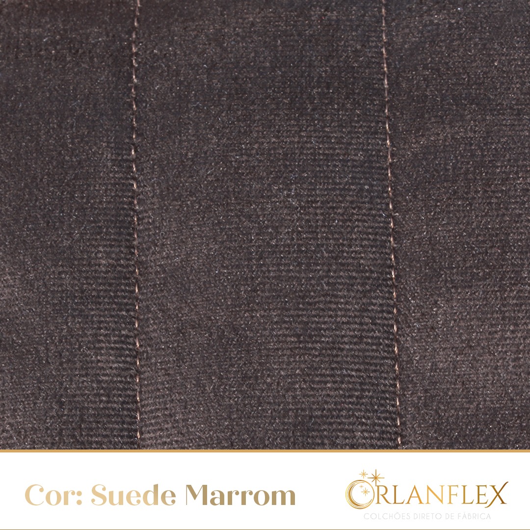 Suede Marrom - Liso