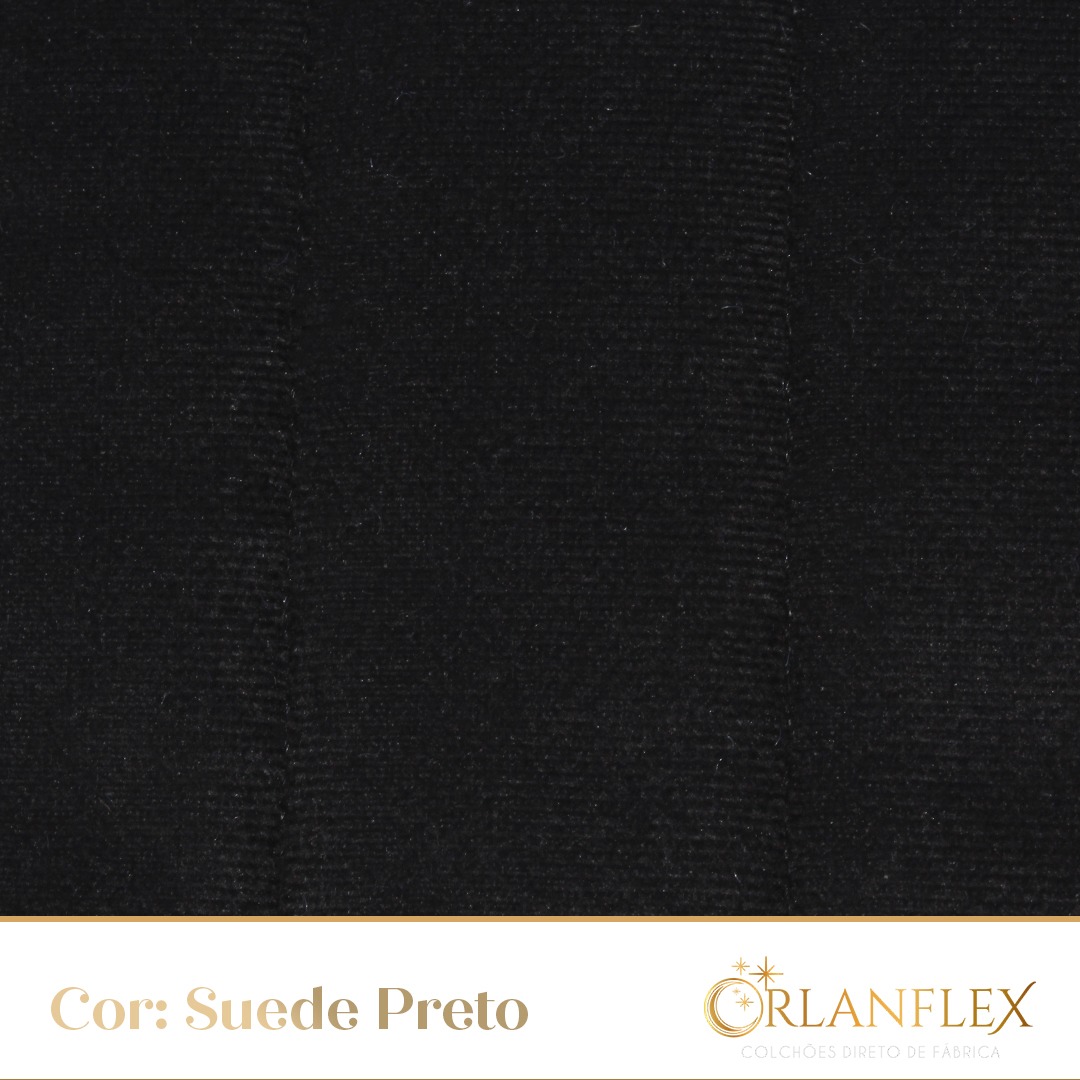 Preto Suede -Liso